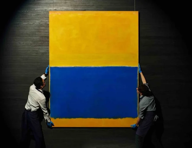 Mark Rothko’s “Untitled (Yellow and Blue)” Sells for $32.5M at Sotheby’s Hong Kong